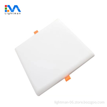 18W Frameless LED Panel Light 120x120mm Square Design